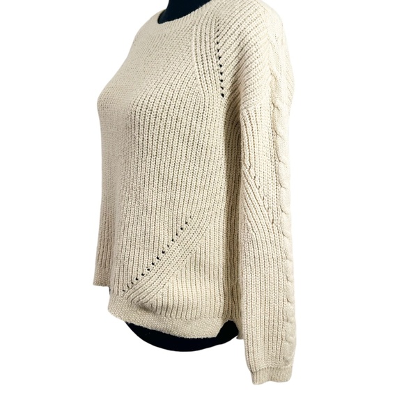 Beige Knit Sweater - Picture 2 of 6